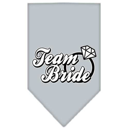 “Team Bride” Cotton Pet Bandana from As You Wish Apparel – Wedding & Party Dog Bandana