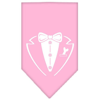 “Tuxedo” Cotton Pet Bandana from As You Wish Apparel – Formal Dog Bandana