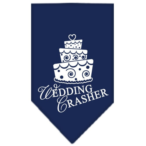 “Wedding Crasher” Cotton Pet Bandana from As You Wish Apparel – Wedding & Party Dog Bandana