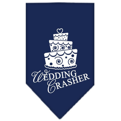 “Wedding Crasher” Cotton Pet Bandana from As You Wish Apparel – Wedding & Party Dog Bandana