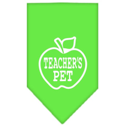 “Teacher’s Pet” Cotton Pet Bandana from As You Wish Apparel – Dog Humor Bandana