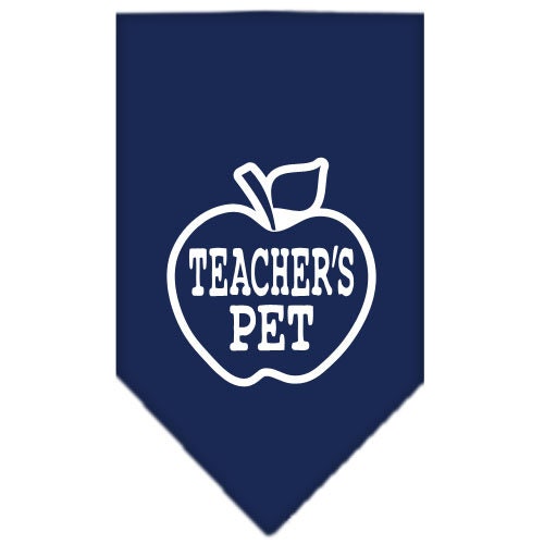 “Teacher’s Pet” Cotton Pet Bandana from As You Wish Apparel – Dog Humor Bandana