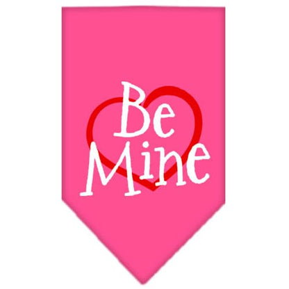 “Be Mine” Cotton Pet Bandana from As You Wish Apparel – Valentine Dog Fashion Bandana