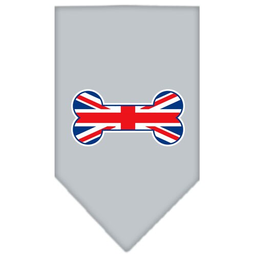 Bone Shaped UK Flag Cotton Pet Bandana from As You Wish Apparel – Dog Fashion Bandana