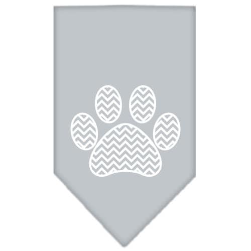“Chevron Paw” Cotton Pet Bandana from As You Wish Apparel – Dog Fashion Bandana