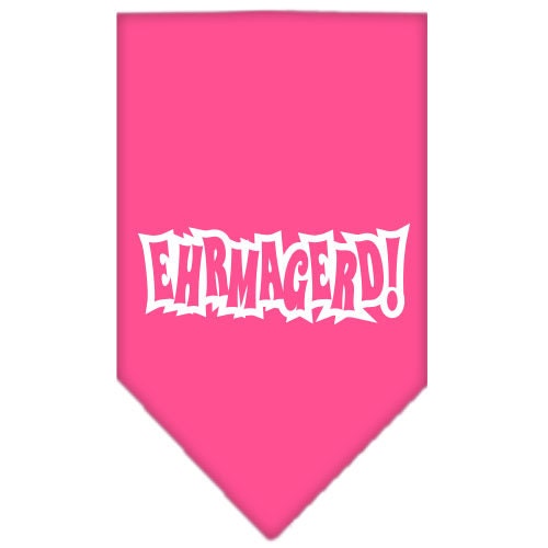 “Ehrmagerd!” Cotton Pet Bandana from As You Wish Apparel – Dog Humor Bandana