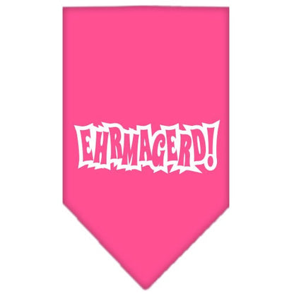 “Ehrmagerd!” Cotton Pet Bandana from As You Wish Apparel – Dog Humor Bandana