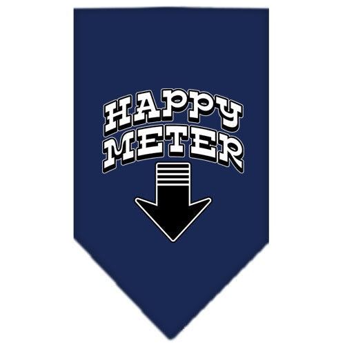 “Happy Meter” Cotton Pet Bandana from As You Wish Apparel – Dog Humor Bandana