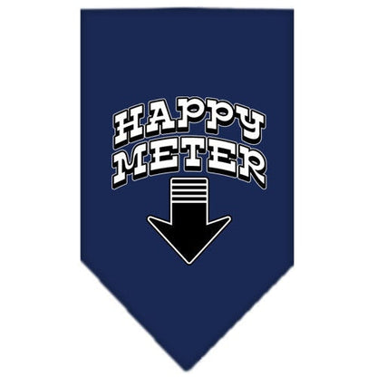 “Happy Meter” Cotton Pet Bandana from As You Wish Apparel – Dog Humor Bandana