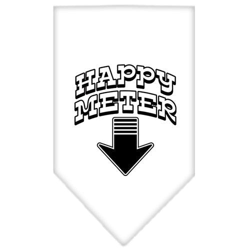 “Happy Meter” Cotton Pet Bandana from As You Wish Apparel – Dog Humor Bandana