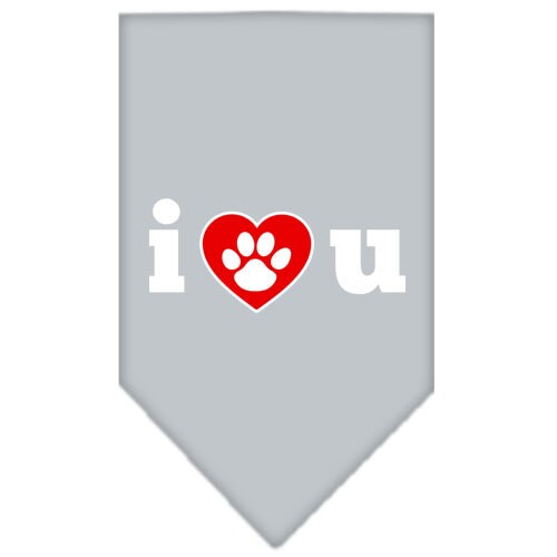 “I Love You” Cotton Pet Bandana from As You Wish Apparel – Dog Love Bandana