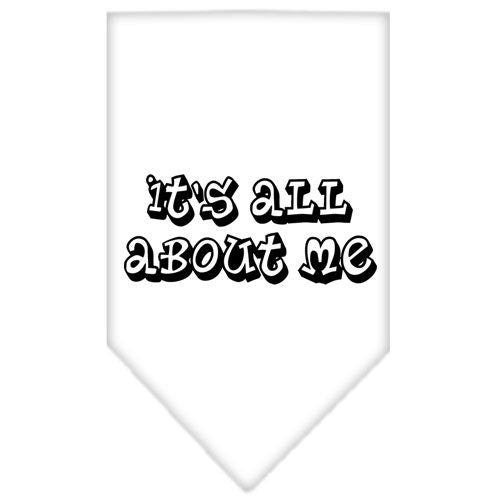“It’s All About Me” Cotton Pet Bandana from As You Wish Apparel – Dog Humor Bandana