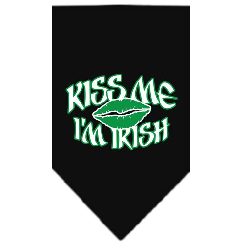“Kiss Me I’m Irish” Cotton Pet Bandana from As You Wish Apparel – St. Patrick’s Day Dog Bandana
