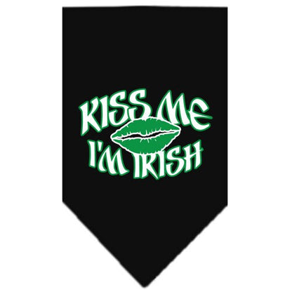 “Kiss Me I’m Irish” Cotton Pet Bandana from As You Wish Apparel – St. Patrick’s Day Dog Bandana