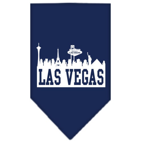 “Las Vegas Skyline” Cotton Pet Bandana from As You Wish Apparel – City Pride Dog Bandana