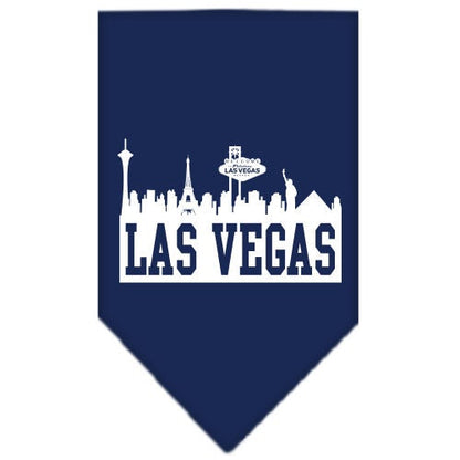 “Las Vegas Skyline” Cotton Pet Bandana from As You Wish Apparel – City Pride Dog Bandana