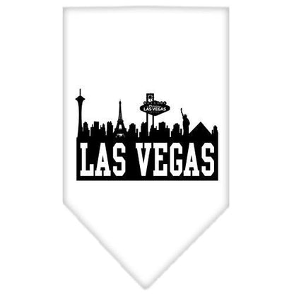 “Las Vegas Skyline” Cotton Pet Bandana from As You Wish Apparel – City Pride Dog Bandana