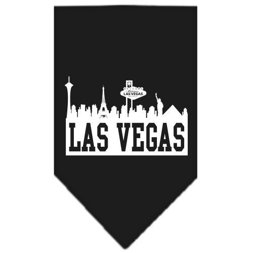 “Las Vegas Skyline” Cotton Pet Bandana from As You Wish Apparel – City Pride Dog Bandana