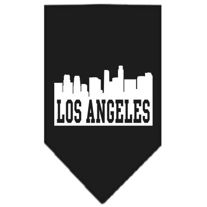 “Los Angeles Skyline” Cotton Pet Bandana from As You Wish Apparel – City Pride Dog Bandana