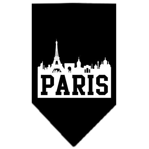 “Paris Skyline” Cotton Pet Bandana from As You Wish Apparel – City Pride Dog Bandana
