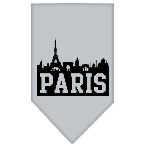 “Paris Skyline” Cotton Pet Bandana from As You Wish Apparel – City Pride Dog Bandana
