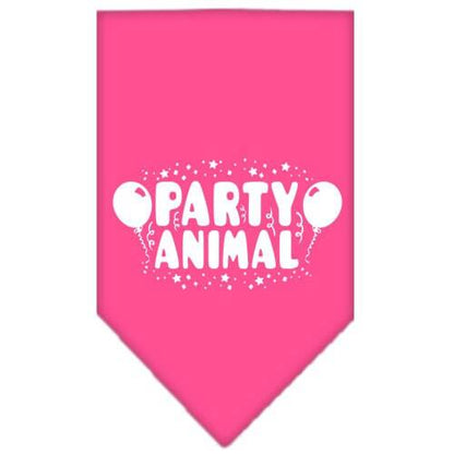 “Party Animal” Cotton Pet Bandana from As You Wish Apparel – Dog Celebration Bandana