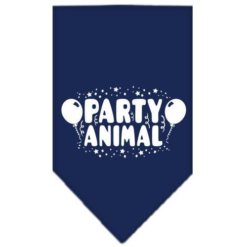 “Party Animal” Cotton Pet Bandana from As You Wish Apparel – Dog Celebration Bandana