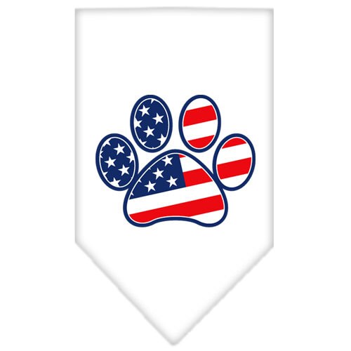 “Patriotic Paw” Cotton Pet Bandana from As You Wish Apparel – Patriotic Dog Bandana