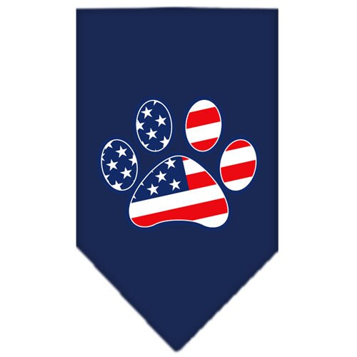 “Patriotic Paw” Cotton Pet Bandana from As You Wish Apparel – Patriotic Dog Bandana