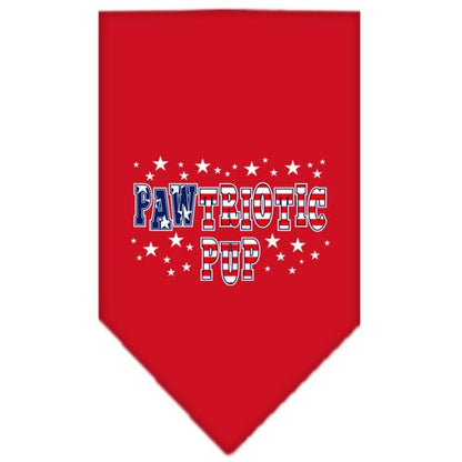 “Pawtriotic Pup” Cotton Pet Bandana from As You Wish Apparel – Patriotic Dog Bandana