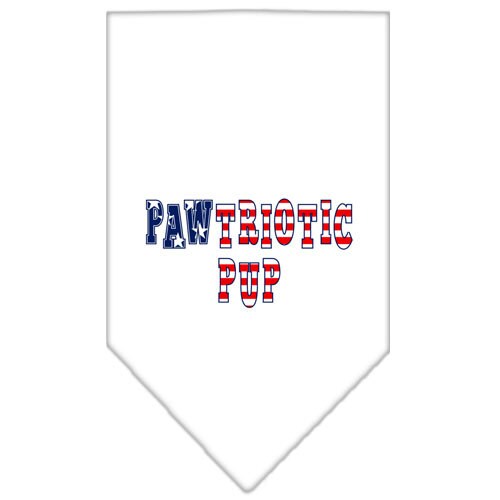 “Pawtriotic Pup” Cotton Pet Bandana from As You Wish Apparel – Patriotic Dog Bandana