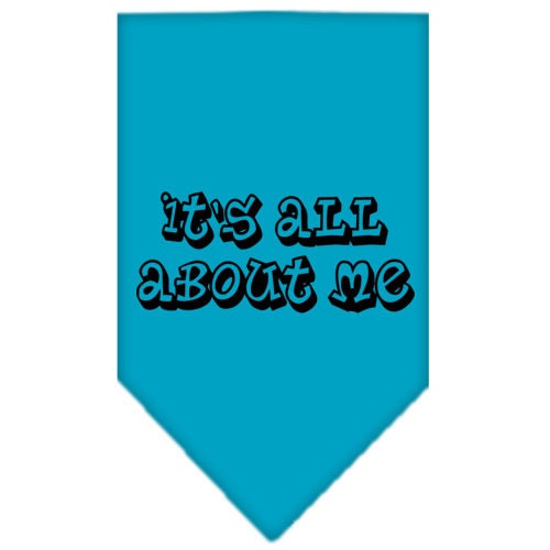 “It’s All About Me” Cotton Pet Bandana from As You Wish Apparel – Dog Humor Bandana