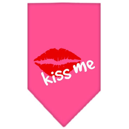 “Kiss Me” Cotton Pet Bandana from As You Wish Apparel – Dog Love Bandana
