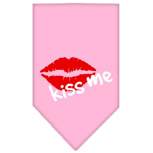 “Kiss Me” Cotton Pet Bandana from As You Wish Apparel – Dog Love Bandana