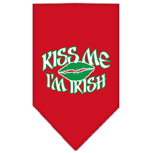 “Kiss Me I’m Irish” Cotton Pet Bandana from As You Wish Apparel – St. Patrick’s Day Dog Bandana