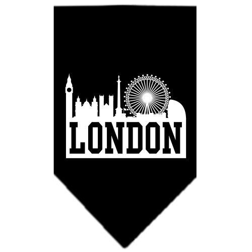 “London Skyline” Cotton Pet Bandana from As You Wish Apparel – City Pride Dog Bandana