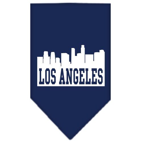 “Los Angeles Skyline” Cotton Pet Bandana from As You Wish Apparel – City Pride Dog Bandana