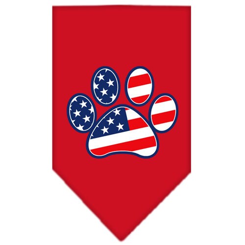 “Patriotic Paw” Cotton Pet Bandana from As You Wish Apparel – Patriotic Dog Bandana