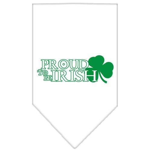 “Proud To Be Irish” Cotton Pet Bandana from As You Wish Apparel – Irish Pride Dog Bandana