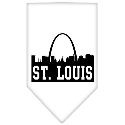 “St. Louis Skyline” Cotton Pet Bandana from As You Wish Apparel – City Pride Dog Bandana