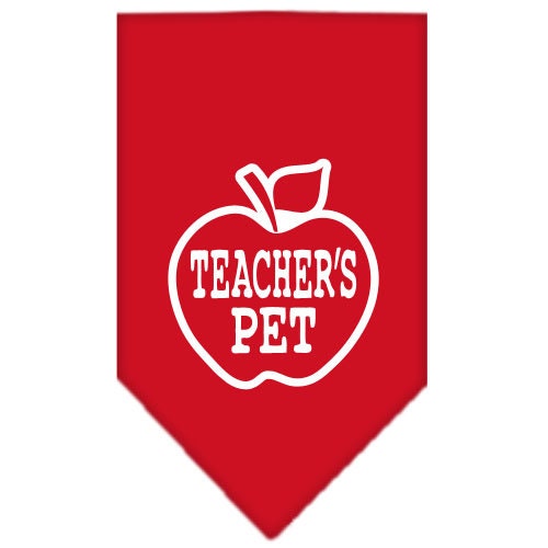 “Teacher’s Pet” Cotton Pet Bandana from As You Wish Apparel – Dog Humor Bandana