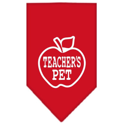 “Teacher’s Pet” Cotton Pet Bandana from As You Wish Apparel – Dog Humor Bandana