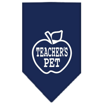 “Teacher’s Pet” Cotton Pet Bandana from As You Wish Apparel – Dog Humor Bandana