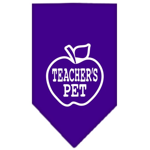 “Teacher’s Pet” Cotton Pet Bandana from As You Wish Apparel – Dog Humor Bandana