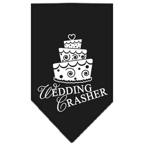 “Wedding Crasher” Cotton Pet Bandana from As You Wish Apparel – Wedding & Party Dog Bandana
