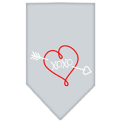 “XOXO” Cotton Pet Bandana from As You Wish Apparel – Dog Love Bandana