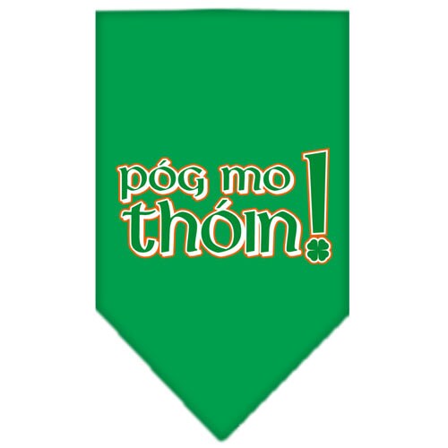 “Pog Mo Thoin” Cotton Pet Bandana from As You Wish Apparel – Dog Humor Bandana