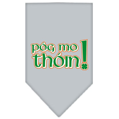 “Pog Mo Thoin” Cotton Pet Bandana from As You Wish Apparel – Dog Humor Bandana