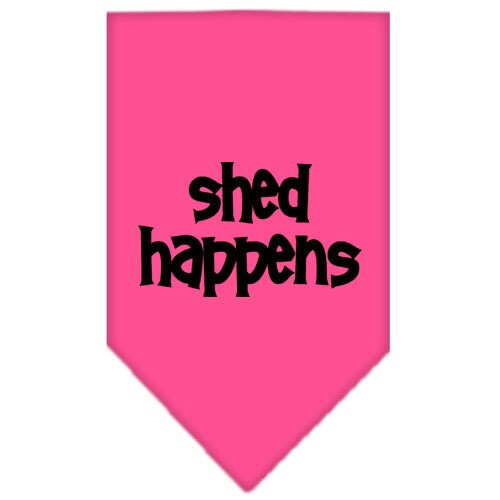 “Shed Happens” Cotton Pet Bandana from As You Wish Apparel – Dog Humor Bandana