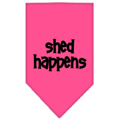 “Shed Happens” Cotton Pet Bandana from As You Wish Apparel – Dog Humor Bandana